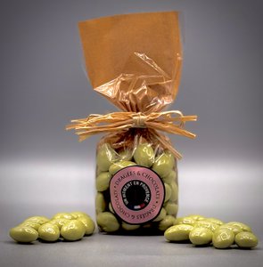 Amandelhart omhuld met witte chocolade met AOC Provence olijfolie - 150g