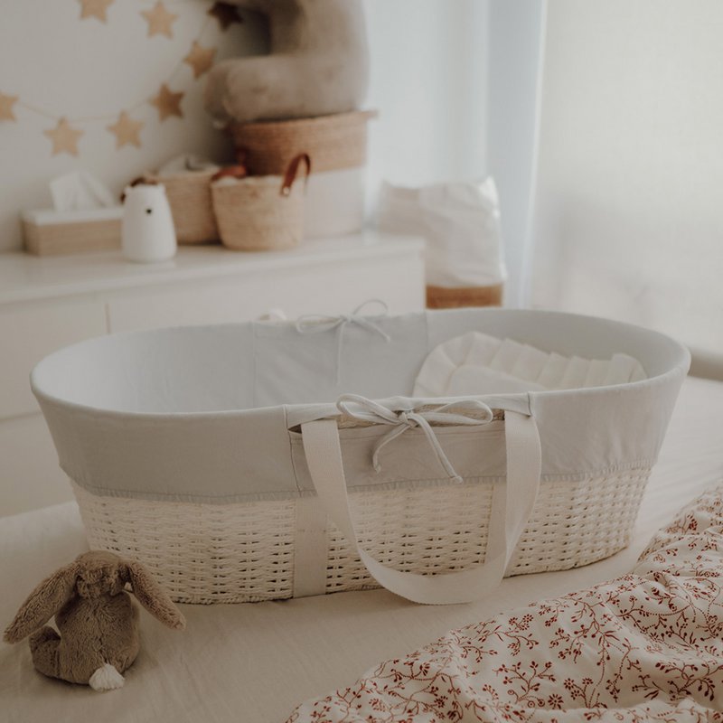Moses Basket - Cover - Grå