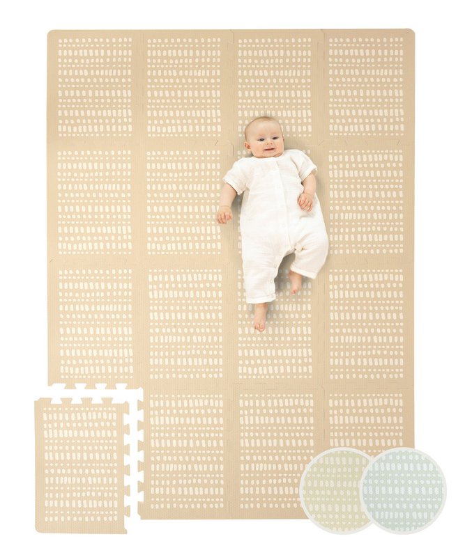 Hakuna Matte XL Puzzle Legemåtte - Hygge, Sandsten (1,7 x 1,2 m)
