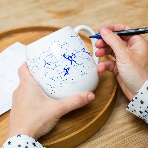 Constellations Colour In Mug