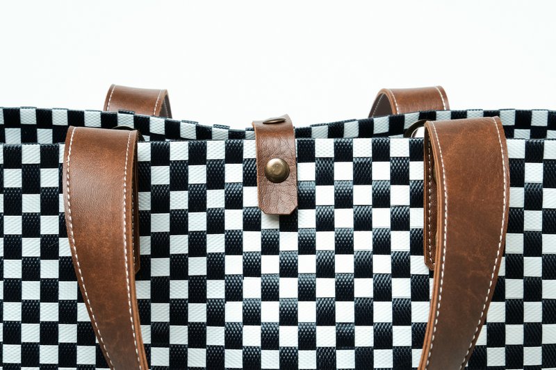 CHELSEA Basket, shopping bag, bolso de playa fabricado con materiales reciclados