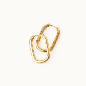 Ohrring The Grace Groß Gold
