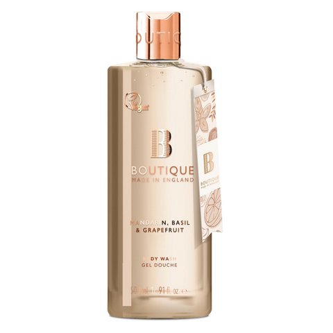 Boutique Mandarijn, Basilicum & Grapefruit Bodywash & Douchegel