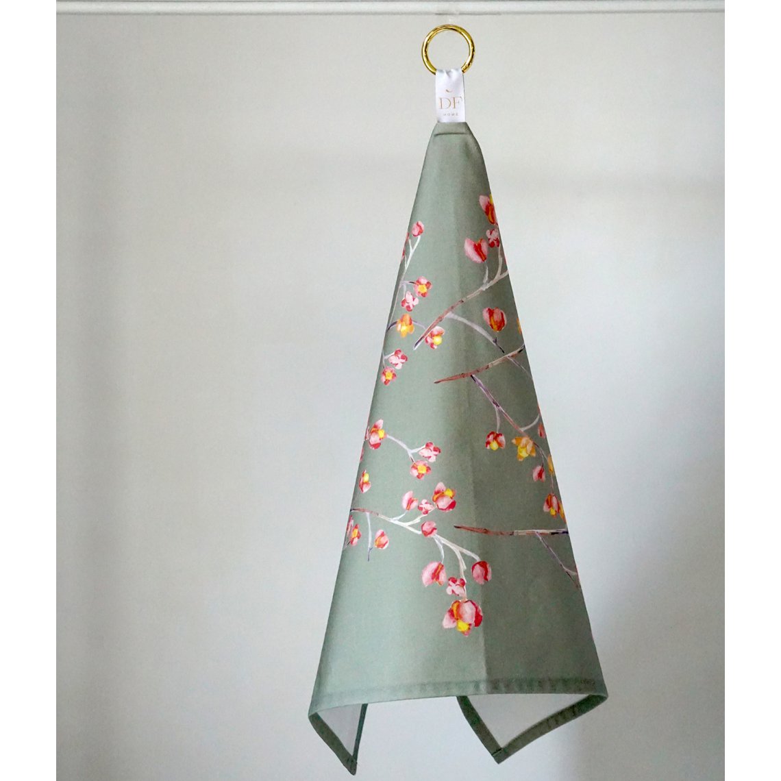 Kitchen Towel Branches Moss