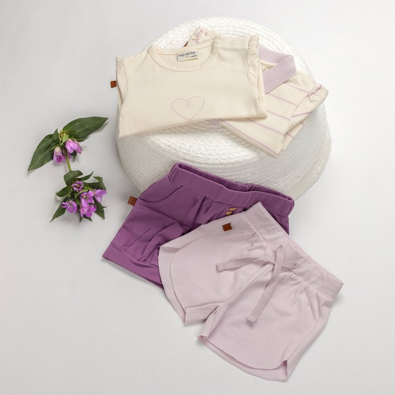 Short Heart Baby | Lavender Fog