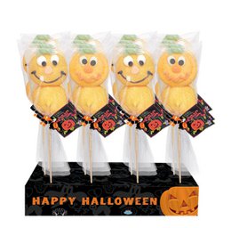 Spiedino di marshmallow zucca di Halloween 28g