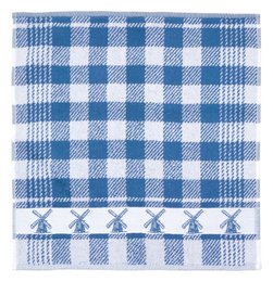 Set Textile de Cuisine 100% Coton 6 pièces Mill Blue