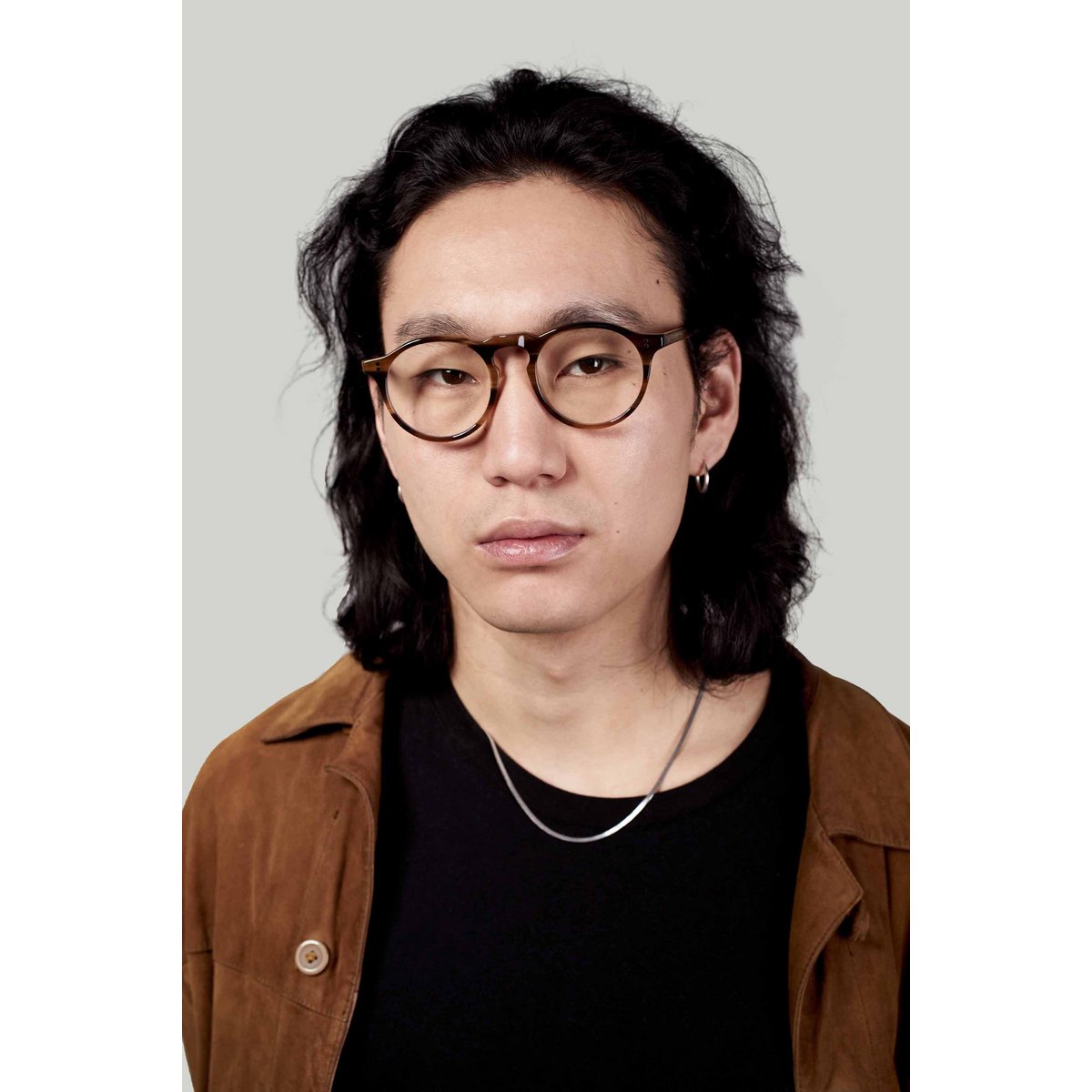 Blue light blocking glasses, model Henry, acetate frame, color shoko