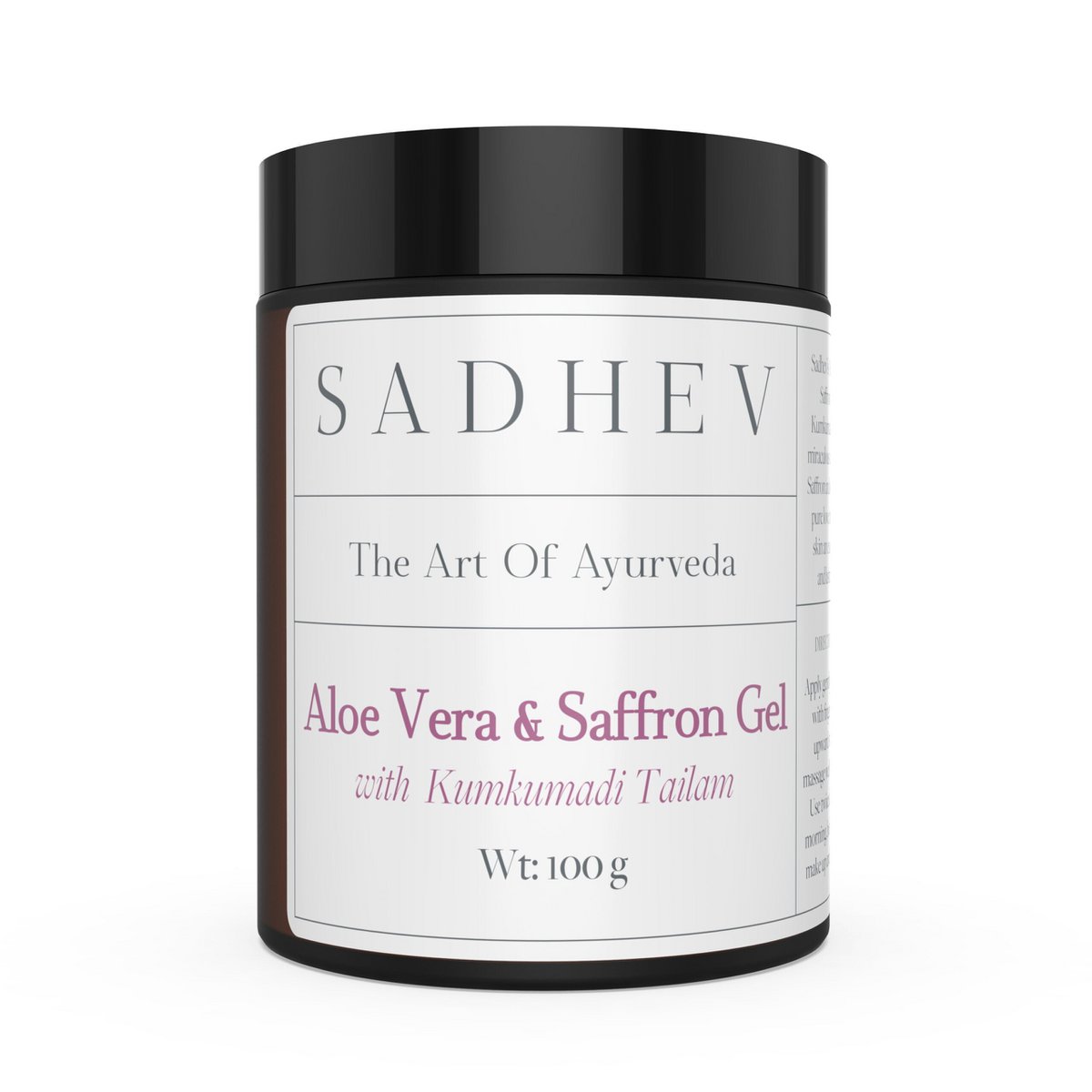 Aloe Vera Gel - Saffron Kumkumadi Thailam