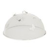 EDZARD Speiseschirm Schutzhaube Butterfly, edel versilbert, anlaufgeschützt, Durchmesser 30 cm