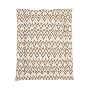 Playpen mat woven Ikat Sand/Toffee