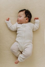 Sábana bajera ajustable para bebé y niño - Lana merino