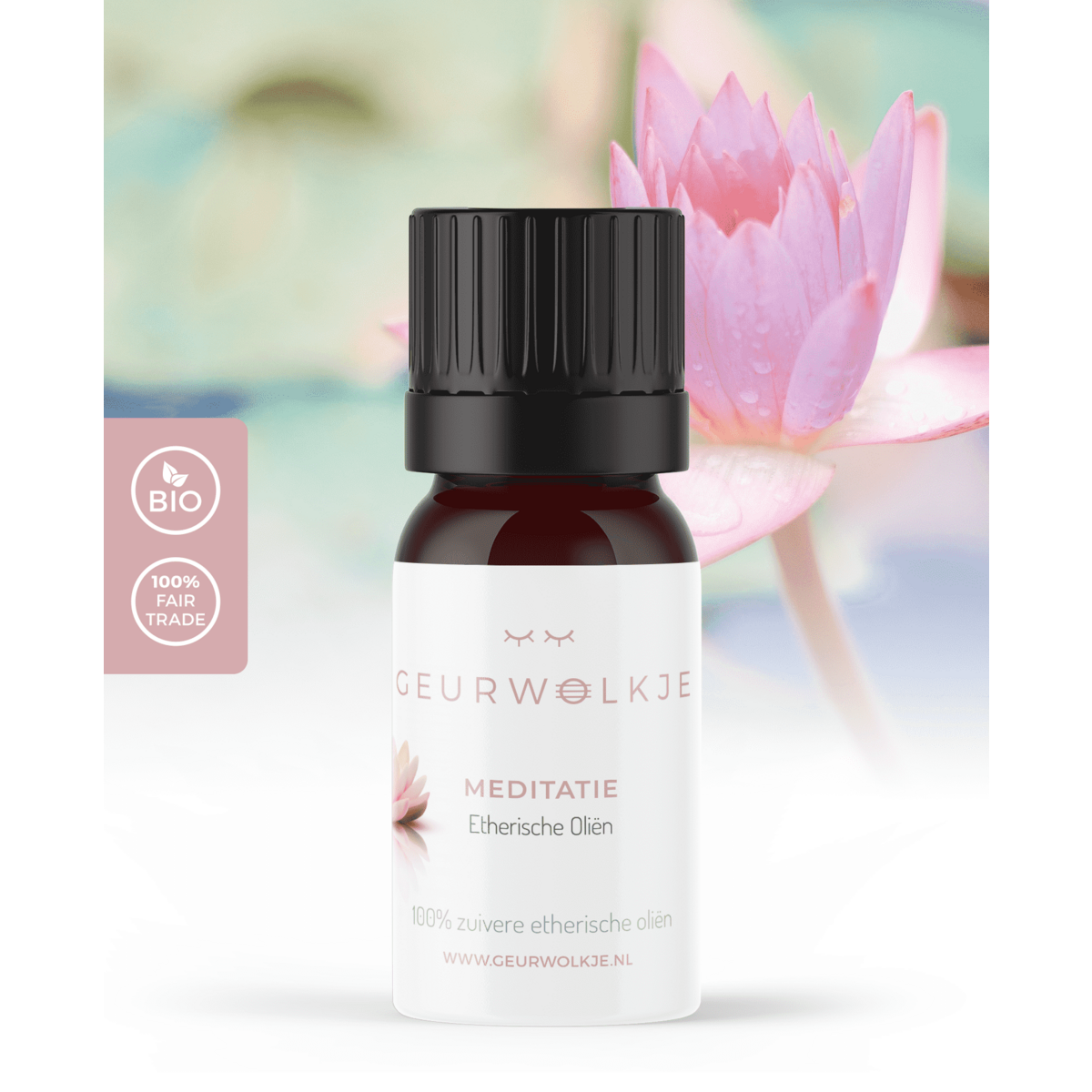 Meditatie - Geurwolkje® Blend - 100% Etherische Olie - 5 ML - Adviesprijs €8,95