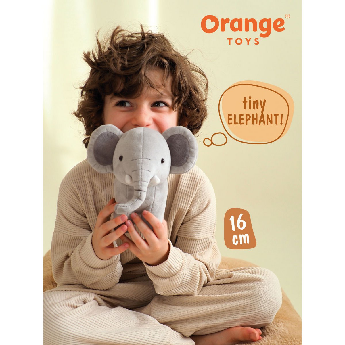 Peluche, Safari - Elefante (16cm)