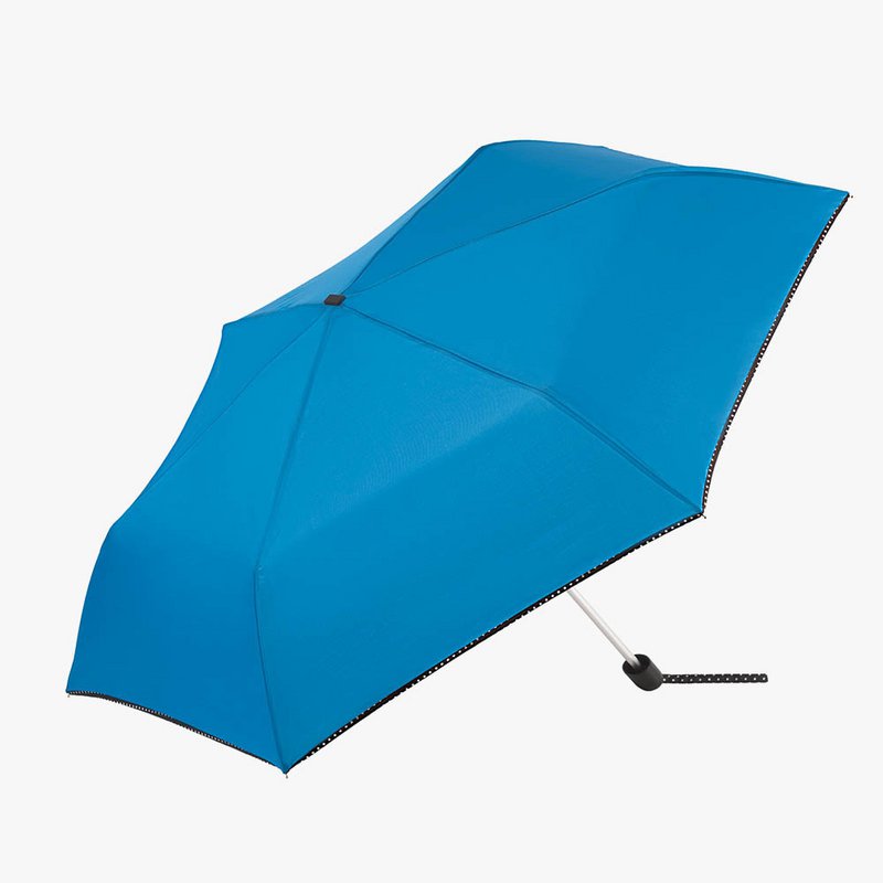 Flat Manual Folding Umbrella "Spirit" | Light | With exhibitor | C-Collection