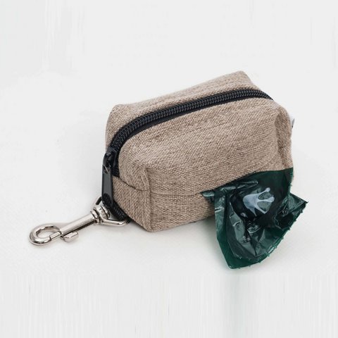 Kotbeutelspender Loomi greige / grau beige