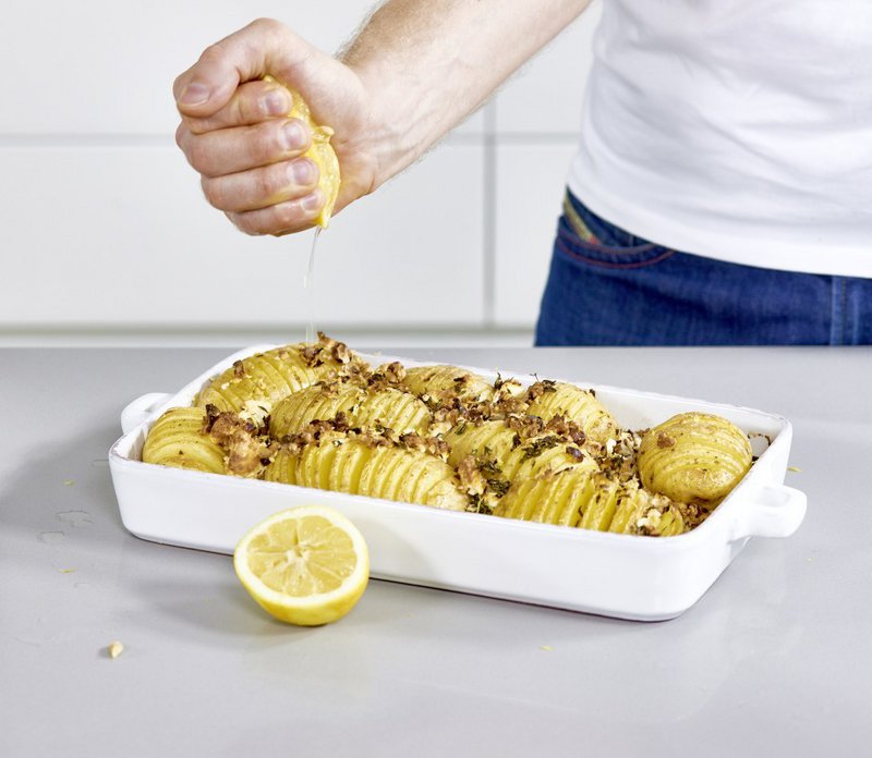 Hasselback Kartoffelwerkzeug