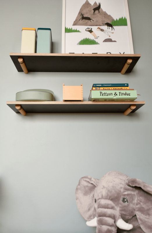 Étagère PEG S - 50cm - Noir