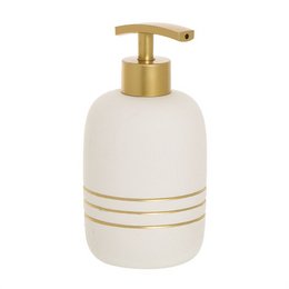 DISPENSADOR JABON BLANCO FILO CHAMPAGNE HH2293669
