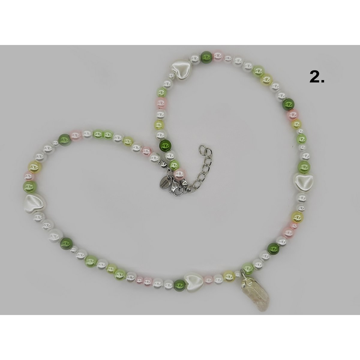 %238 Ensemble collier de perles tendance