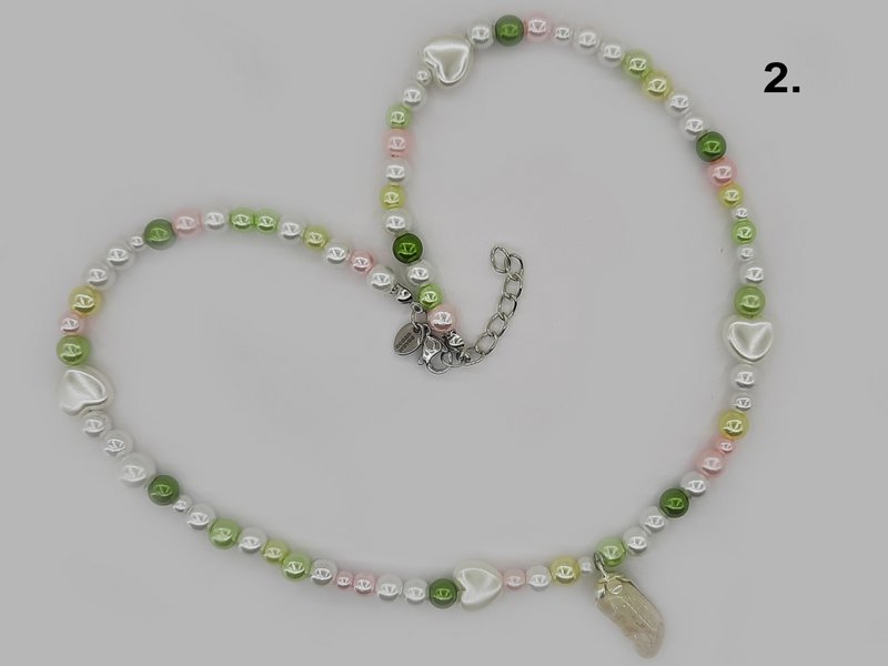 %238 Trendy pearl necklace set
