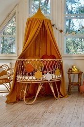 Linnen bloeislinger "Zomerboeket"