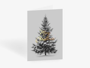 Grußkarte / Merry Christmas Fir