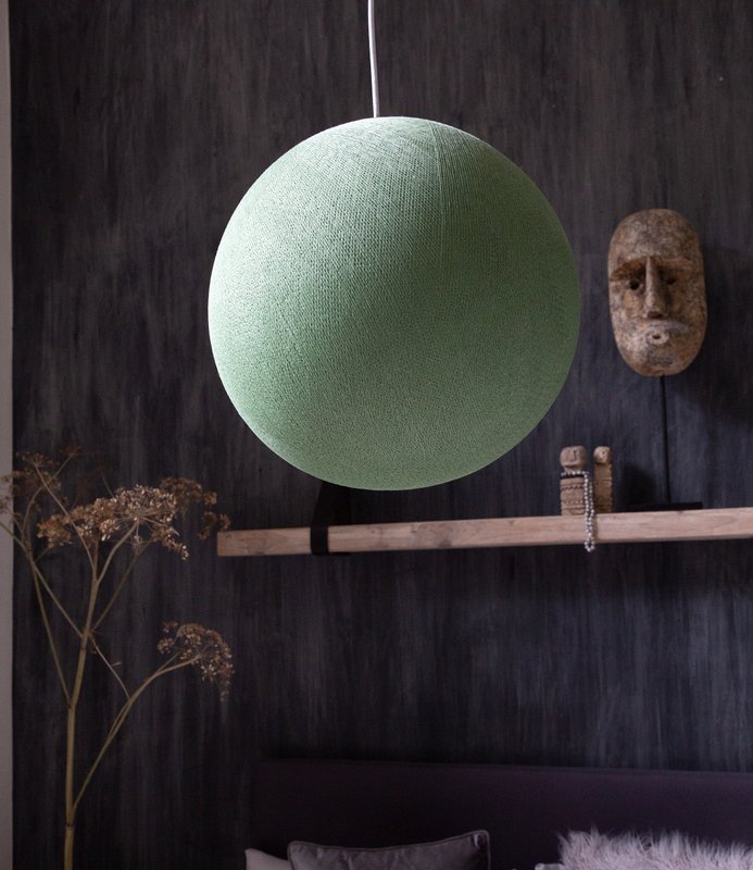 Lampa wisząca - Pudrowa Zieleń