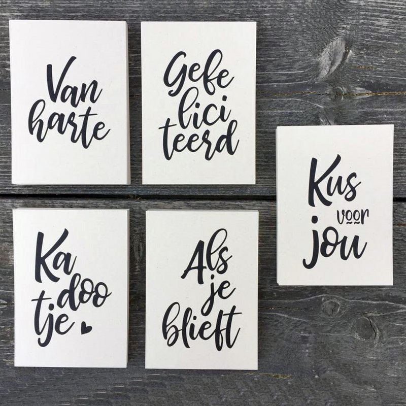 KAART | Gefeliciteerd