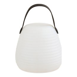 Derry LED-lamp, oplaadbaar, wit, ø13 cm