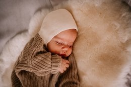 Sheepskin medicinally tanned for baby and child - M