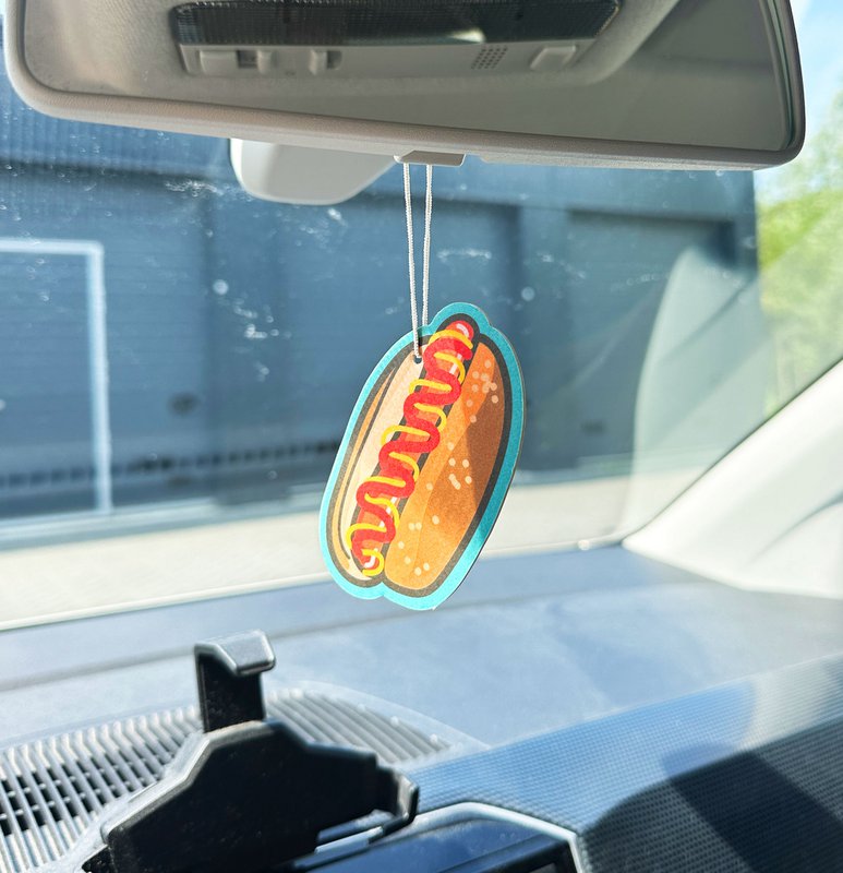 Hotdog-Auto-Lufterfrischer