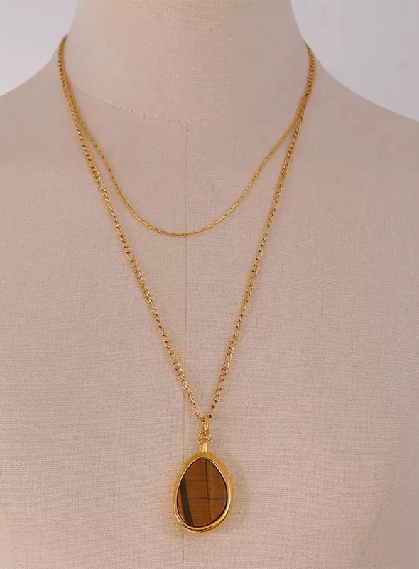 Delphine Tigereye Necklace