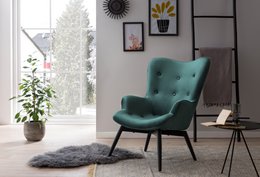 Armchair Green Velvet