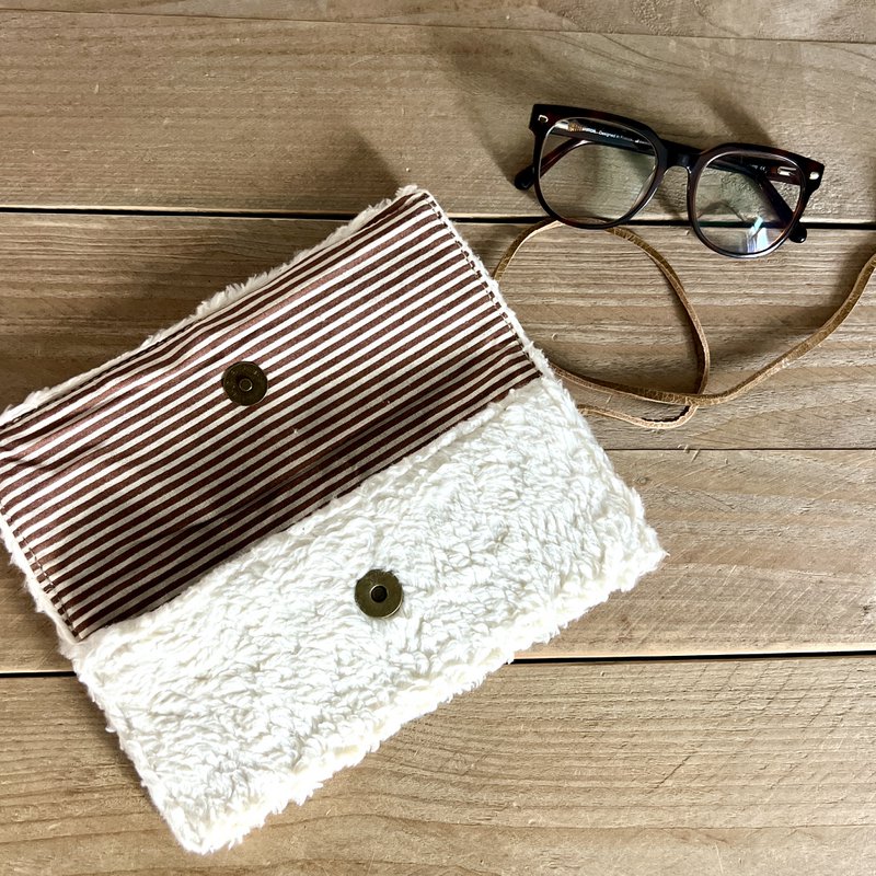 Teddy Sunglass Pouch cotton teddy