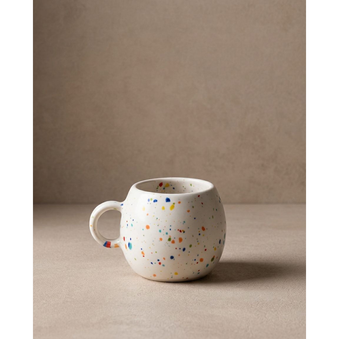 New Party Ball Mug 90ml White
