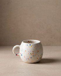 New Party Ball Mug 90ml White