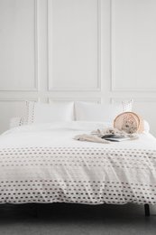 Odette Neutrals Duvet Cover made from 100% long staple cotton percale