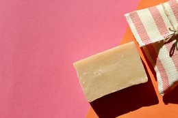 Grapefruit- und Geranienseife