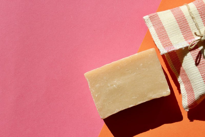 Grapefruit and geranium soap