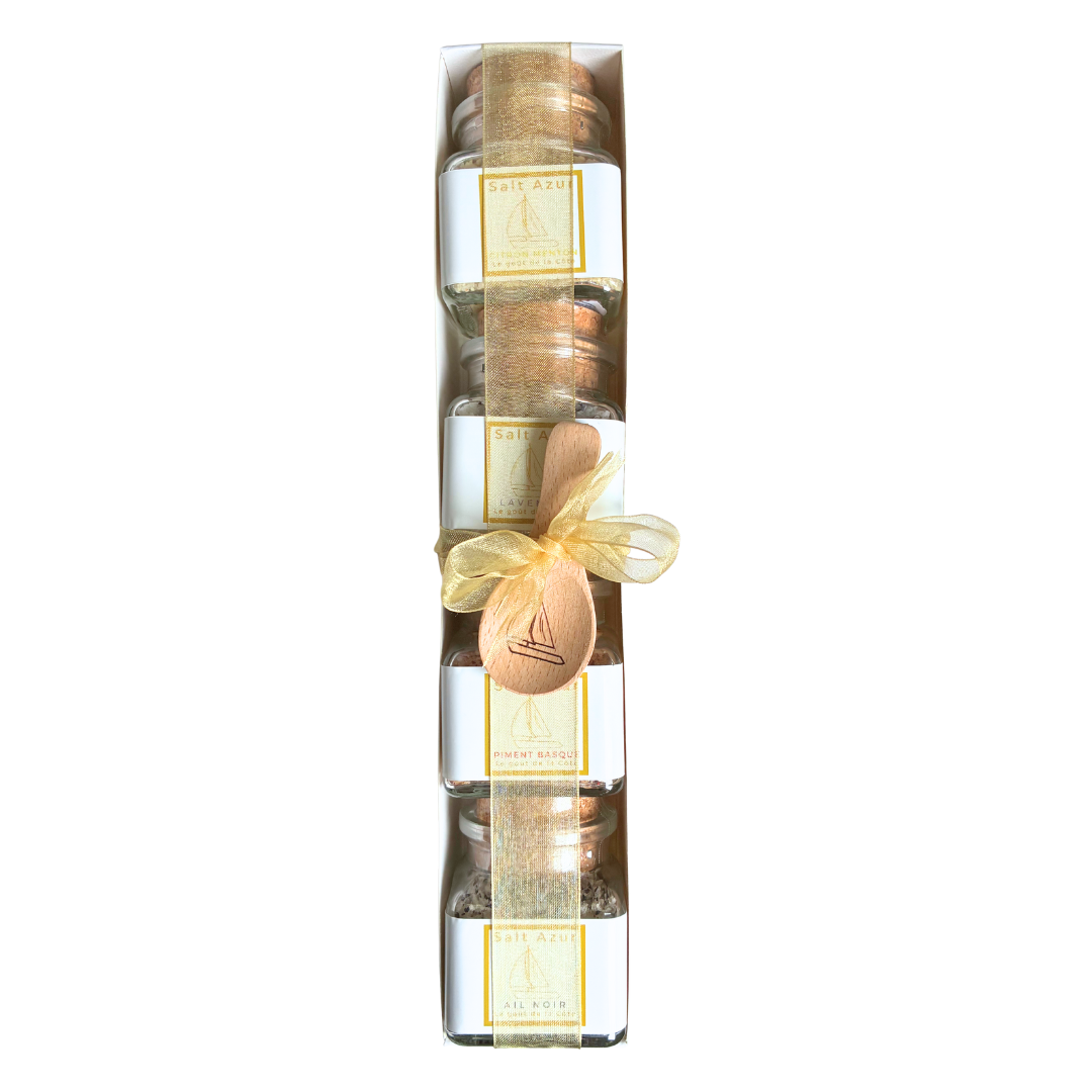 Salz-Quartett Gold Geschenkset