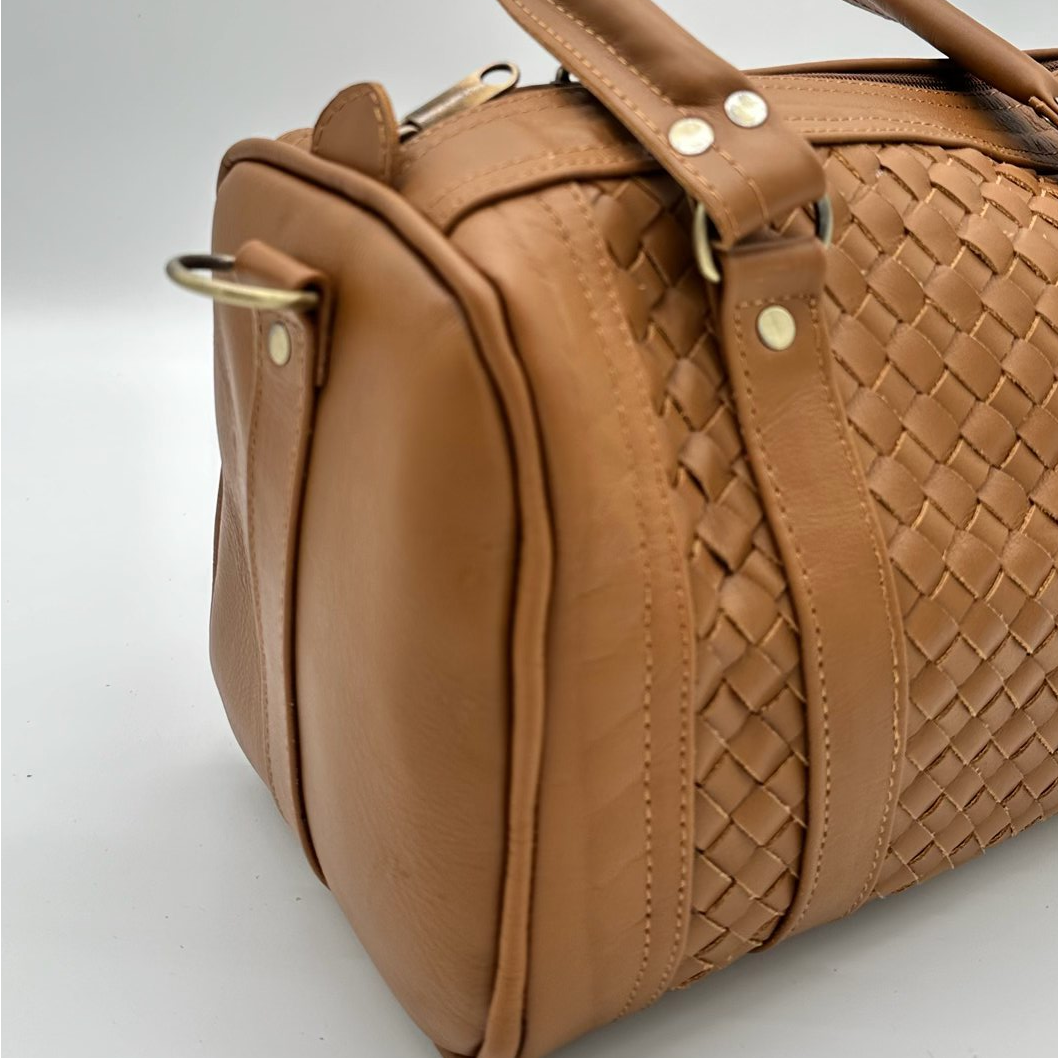 Sac Rex BEIGE - Sac en cuir fait à la main