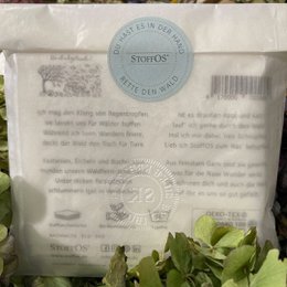 Mouchoirs en tissu, blanc, s du motif d'emballage du bonheur d'automne avec poème