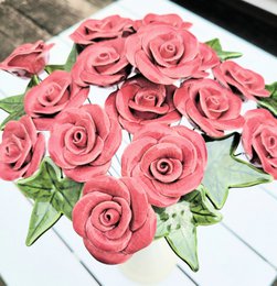 Rose Lys pink 4,5 cm