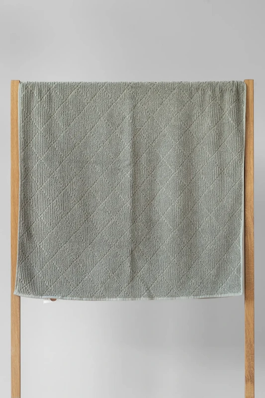 Baklava - serviette Terry Cotton - Moss Green