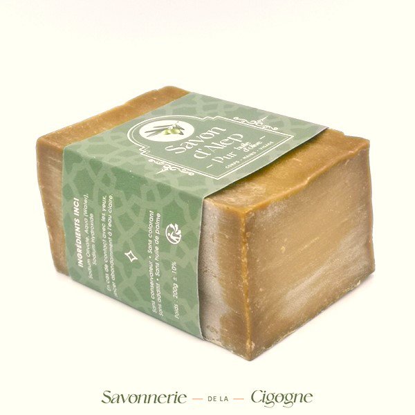 Savon Alep pur huile d'olive 200g