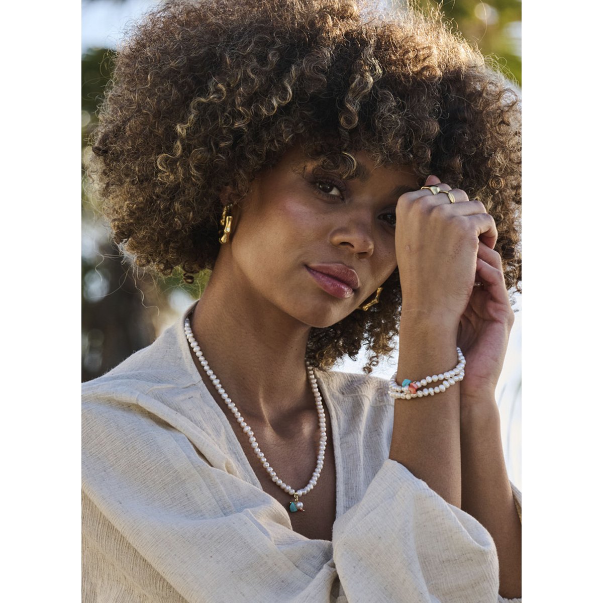 Bracelet Maud freshwater pearl
