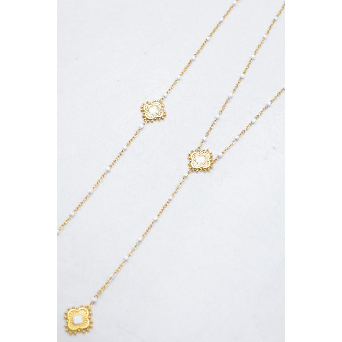 Parure de bijoux en acier inoxydable