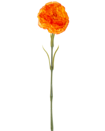 Kunstblume Nelke 57 cm orange