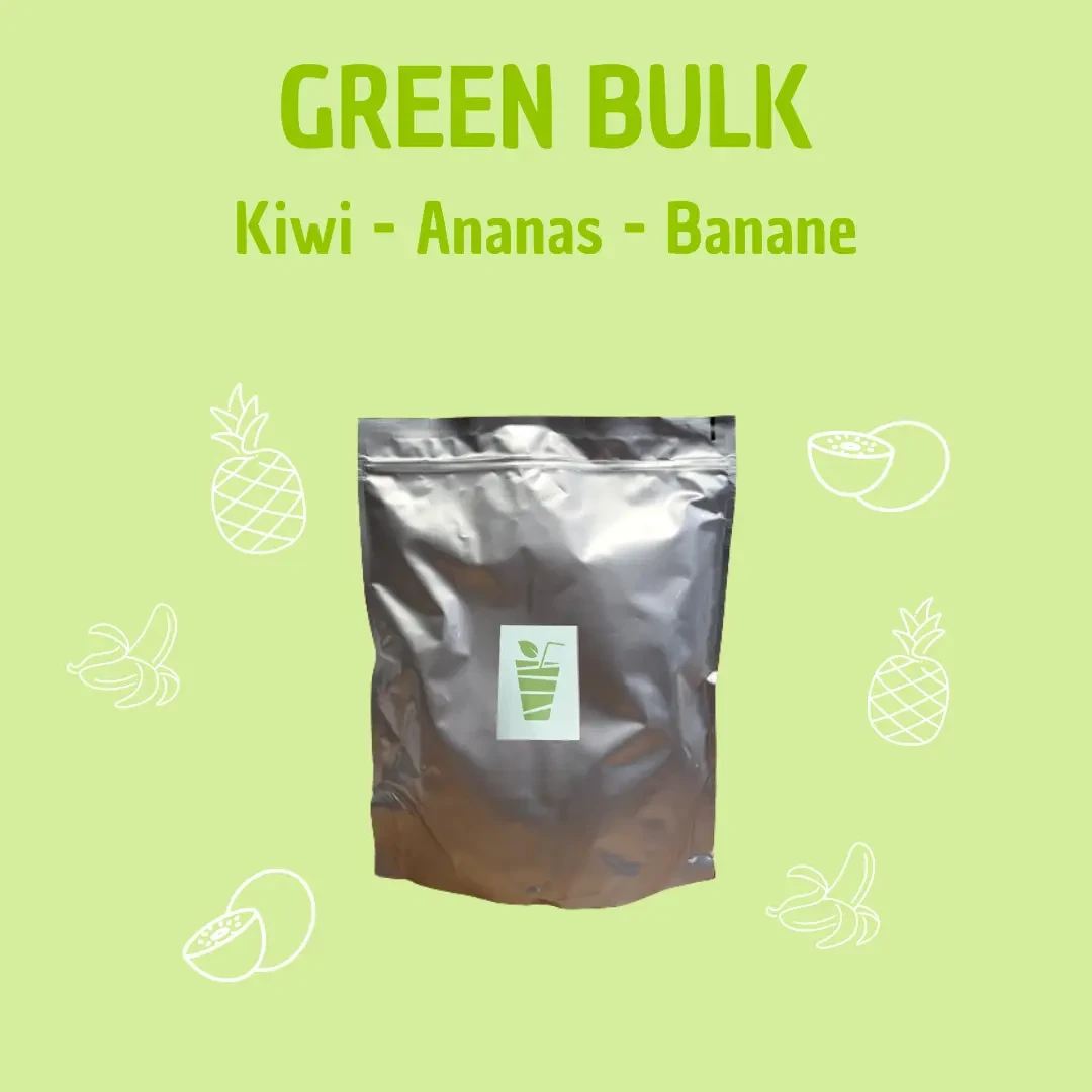 BULK Green - 100% czysty preparat owocowy do nawodnienia